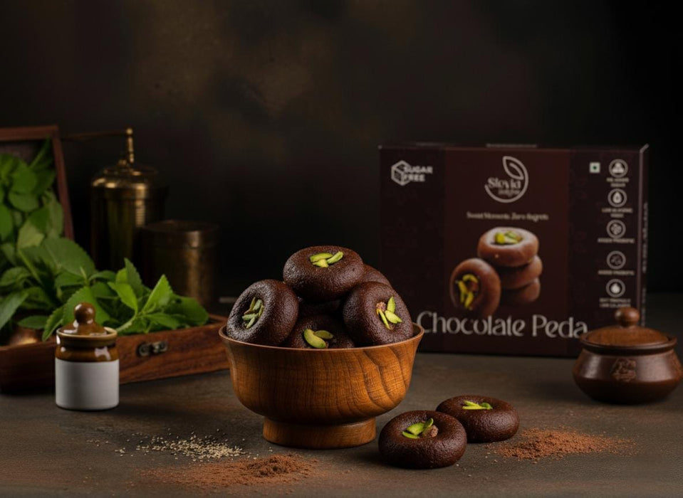 Cocco Added CHOCOLATE PEDA | Added Prebiotic - Diet Friendly (Weight - 200gm)