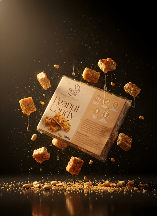 Peanut Candy: Zero added Sugar-Diabetic Friendly Health Snack (Weight - 80gm)