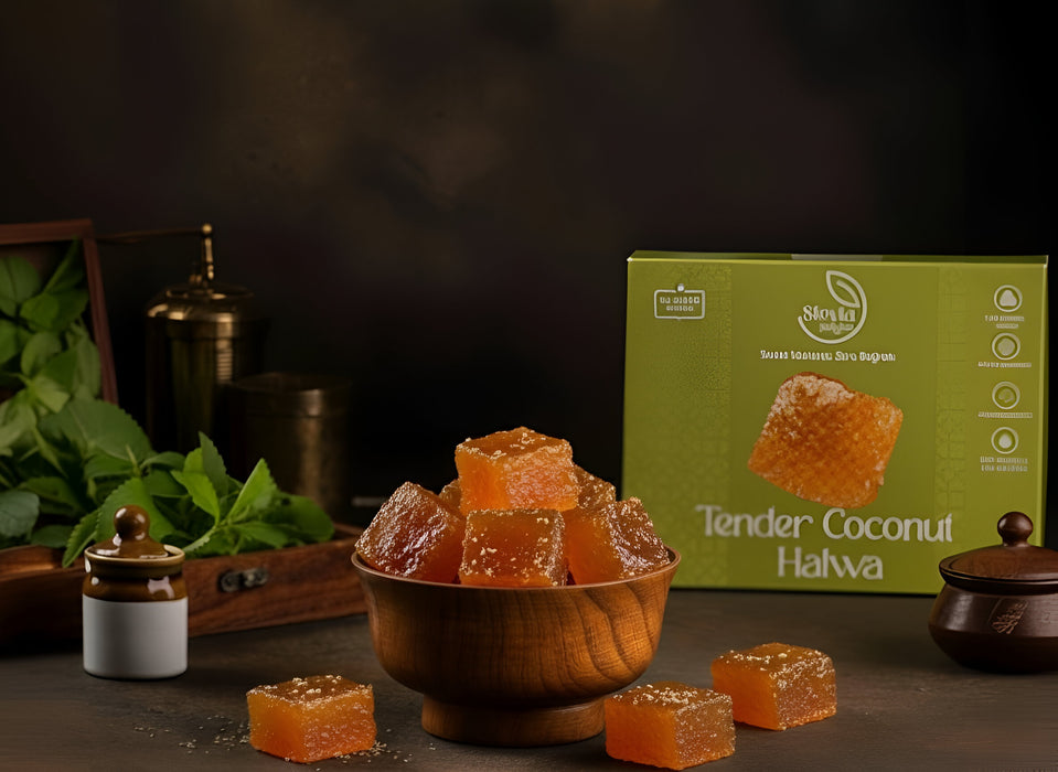 Tender Coconut Halwa: Naturally Sweet & Wholesome (Weight - 200gm)